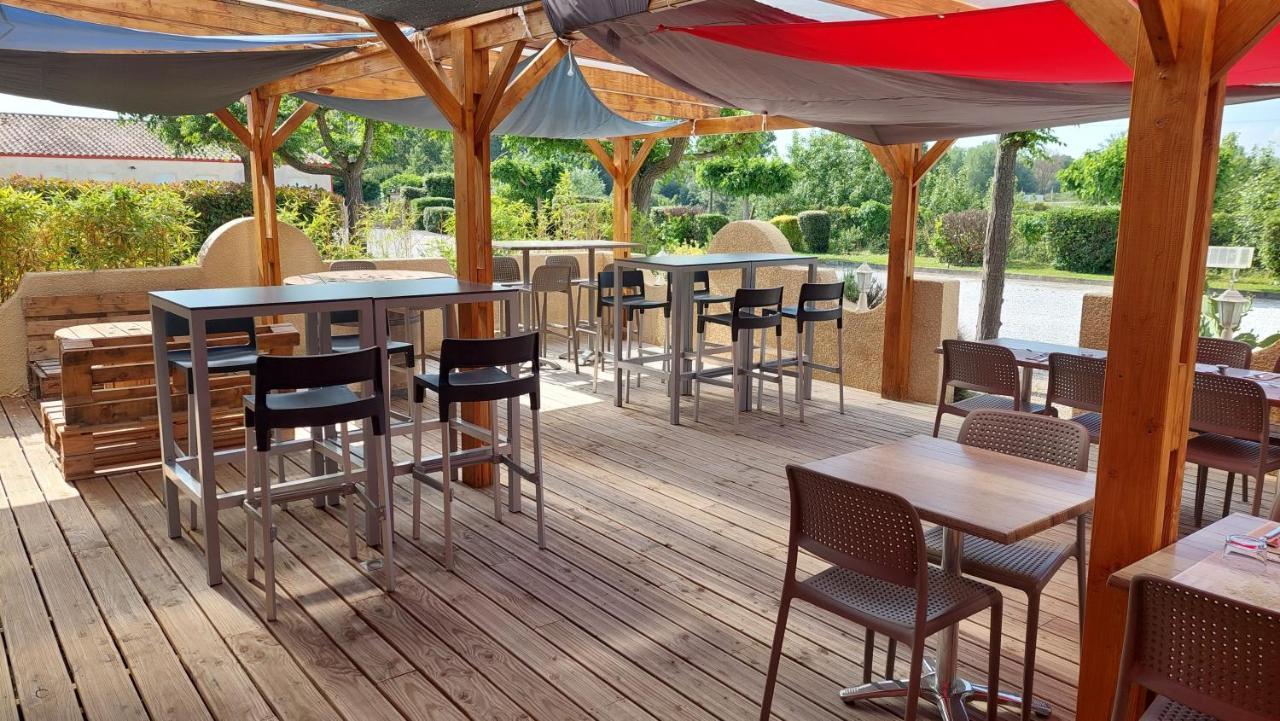 Logis Hotel Restaurant Le Clos Saint Loup Bram Экстерьер фото