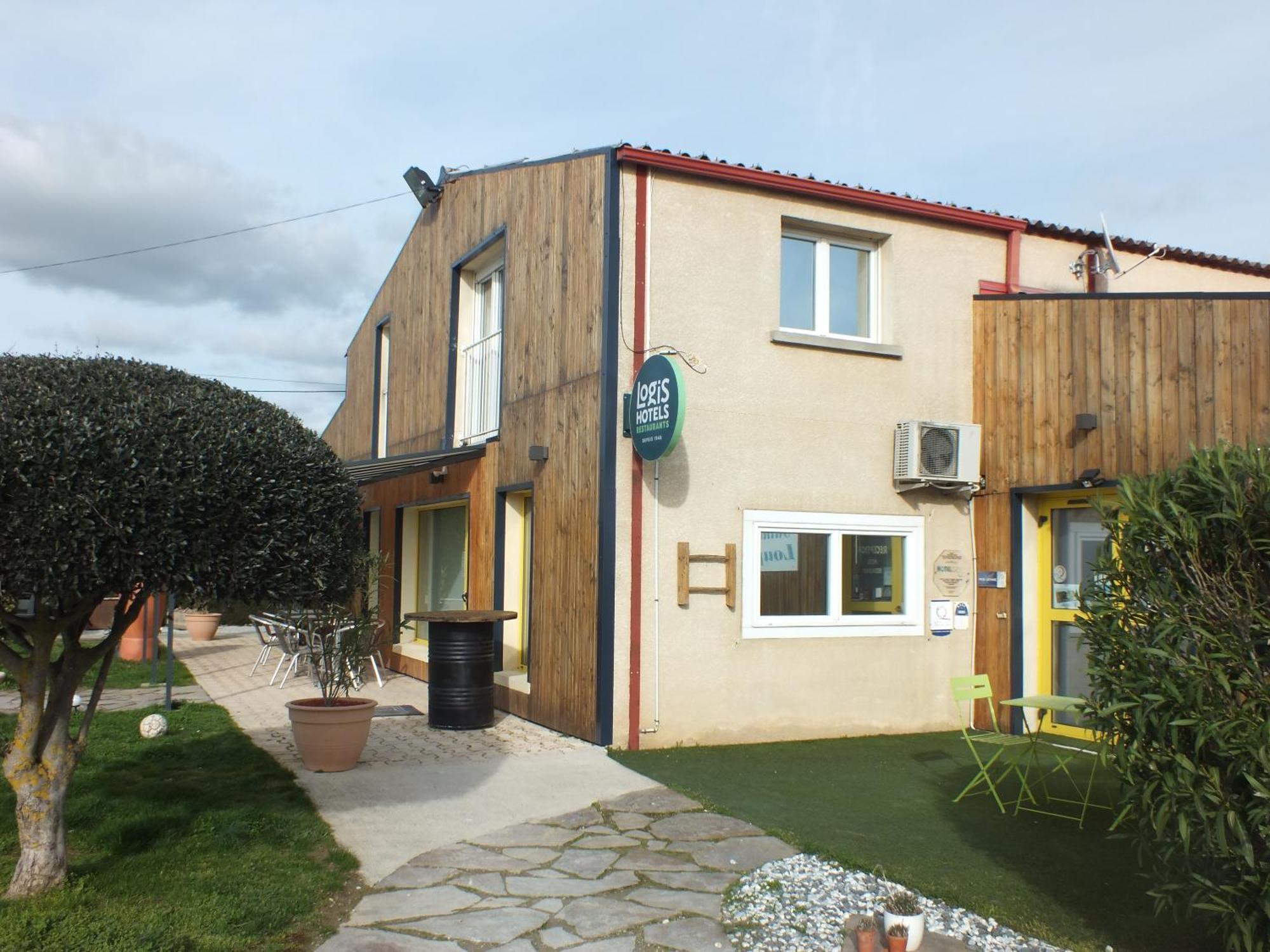 Logis Hotel Restaurant Le Clos Saint Loup Bram Экстерьер фото